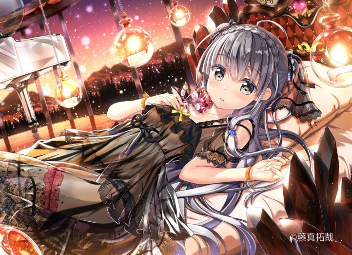 藤真拓哉の絵画作品　タイトルは、PRISM NIGHT DREAM